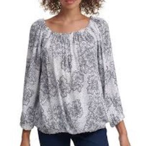 NWT Tommy Hilfiger Flowy Boatneck Top